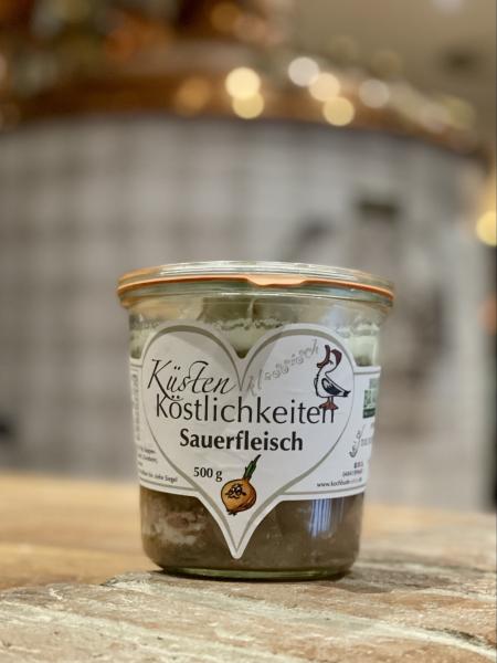 Sauerfleisch im Glas